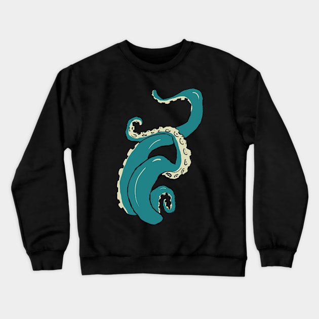 octopus tentacles (7) Crewneck Sweatshirt by MentalTich